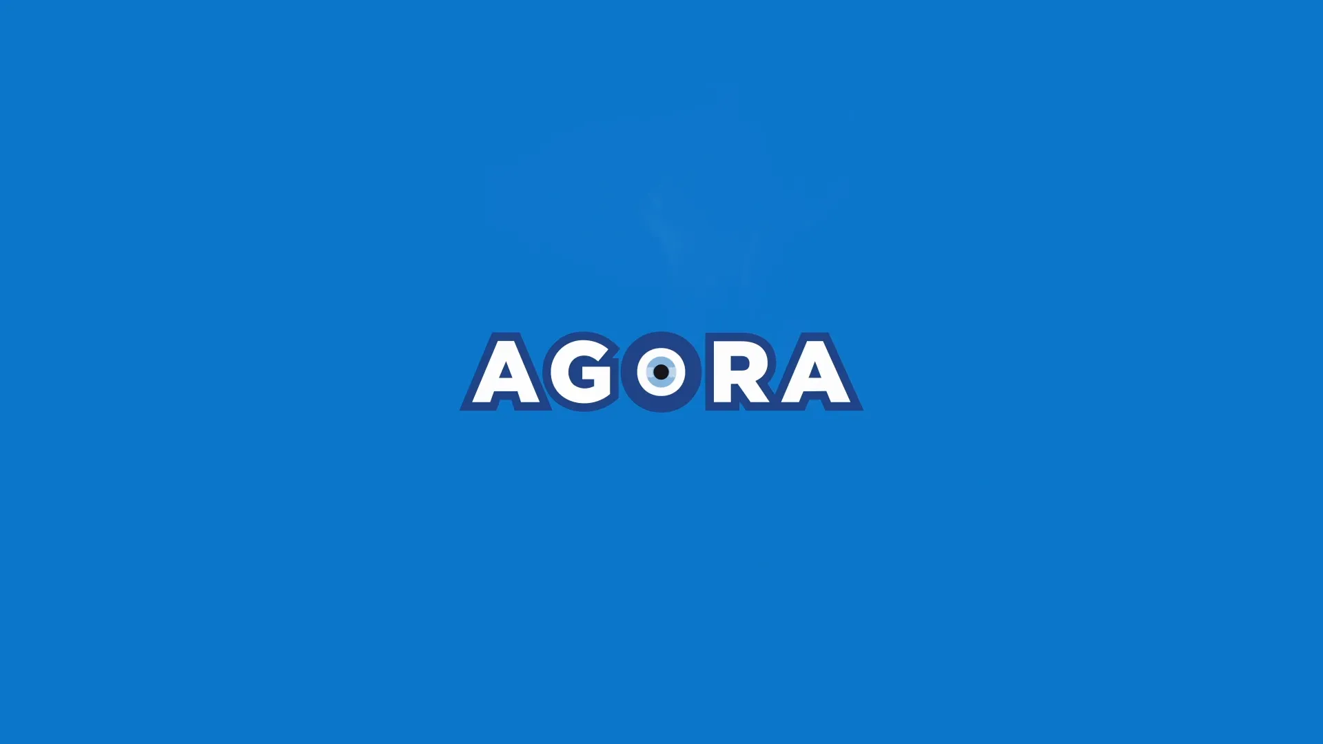 Agora Cafe intro motion çalışması poster karesi