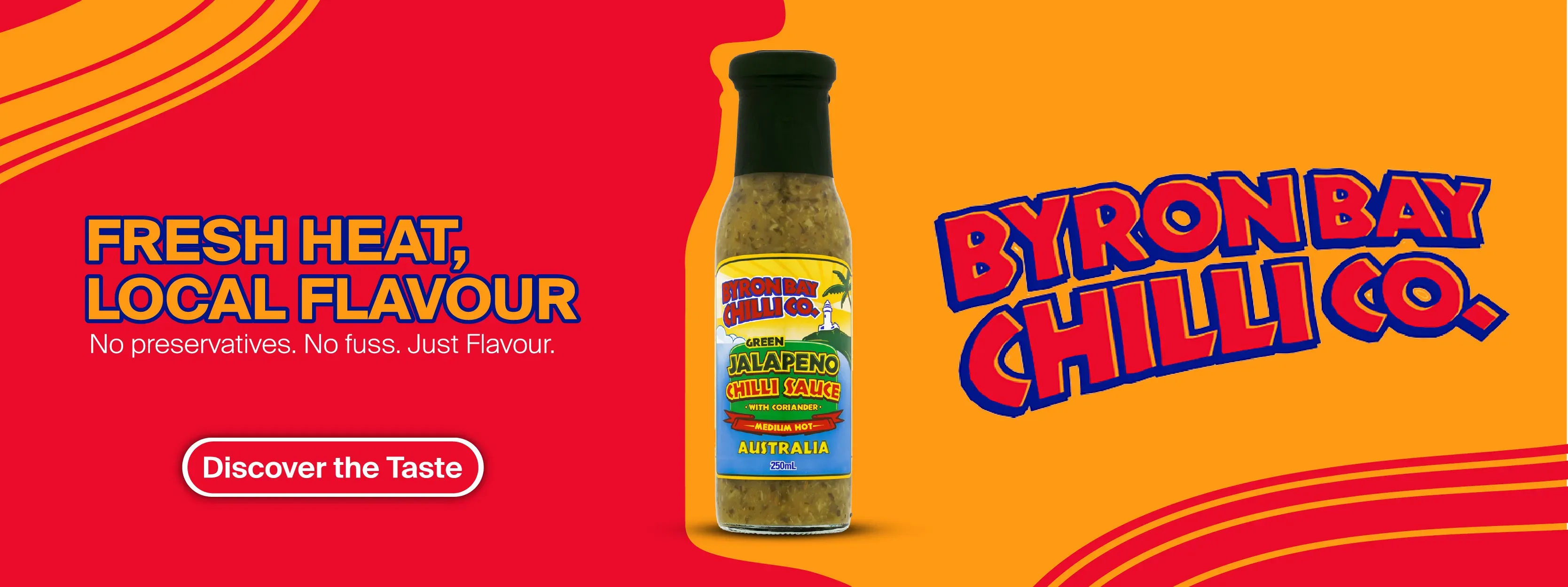 Byron Bay — Web Banner. Byron Bay digital campaign web banner