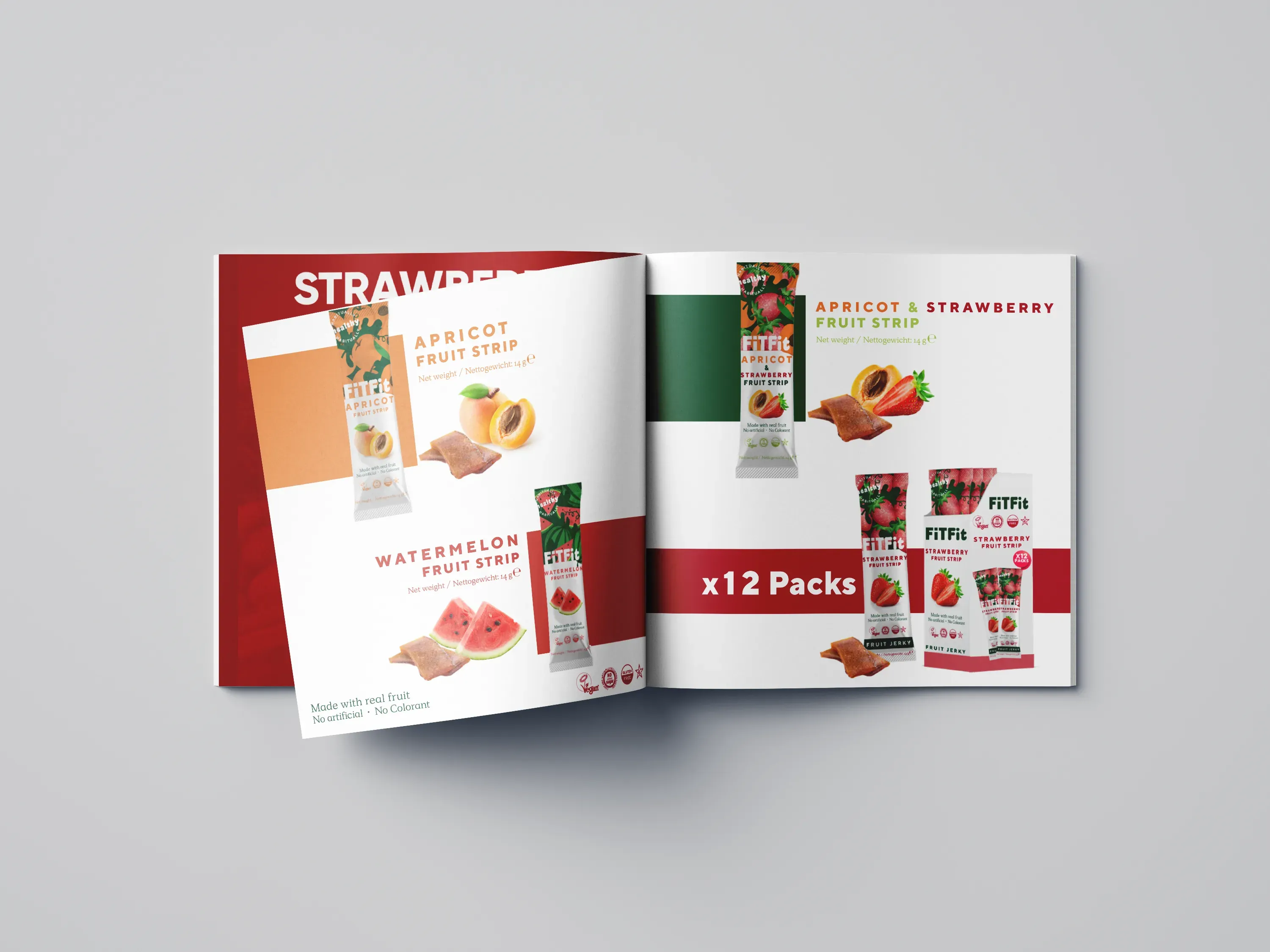 FitFit — Brochure 01 · View 02. FitFit brochure 1 presentation view 2
