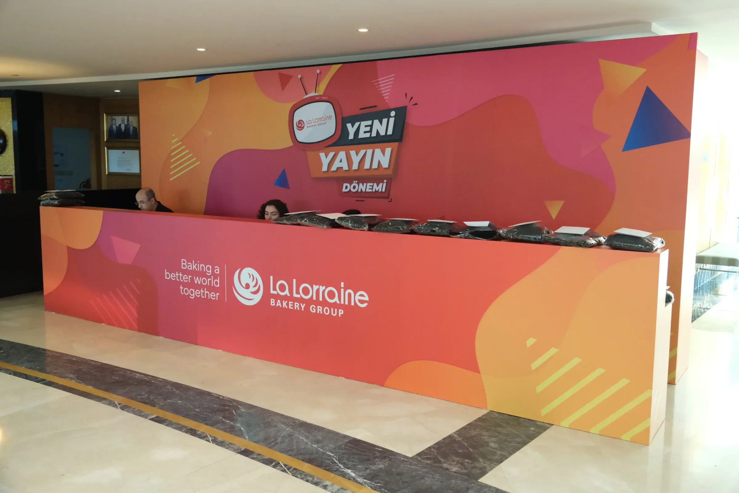 La Lorraine reception environment