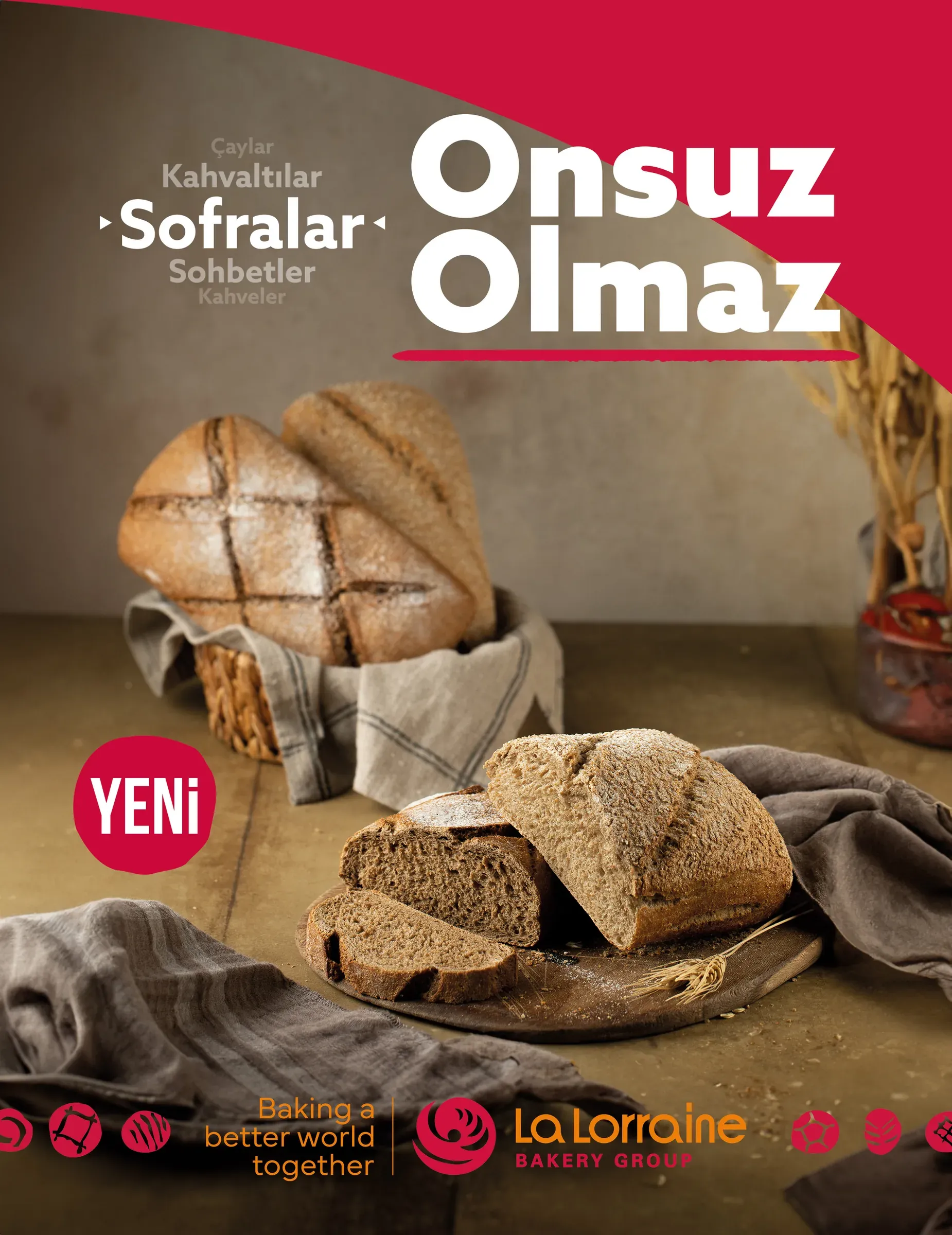 Onsuz Olmaz!: Sofralar ana görsel poster tasarımı