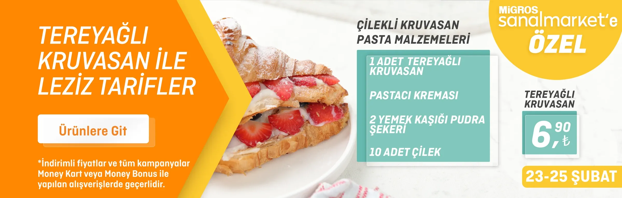 Migros Sanal Market: Tablet banner’ı