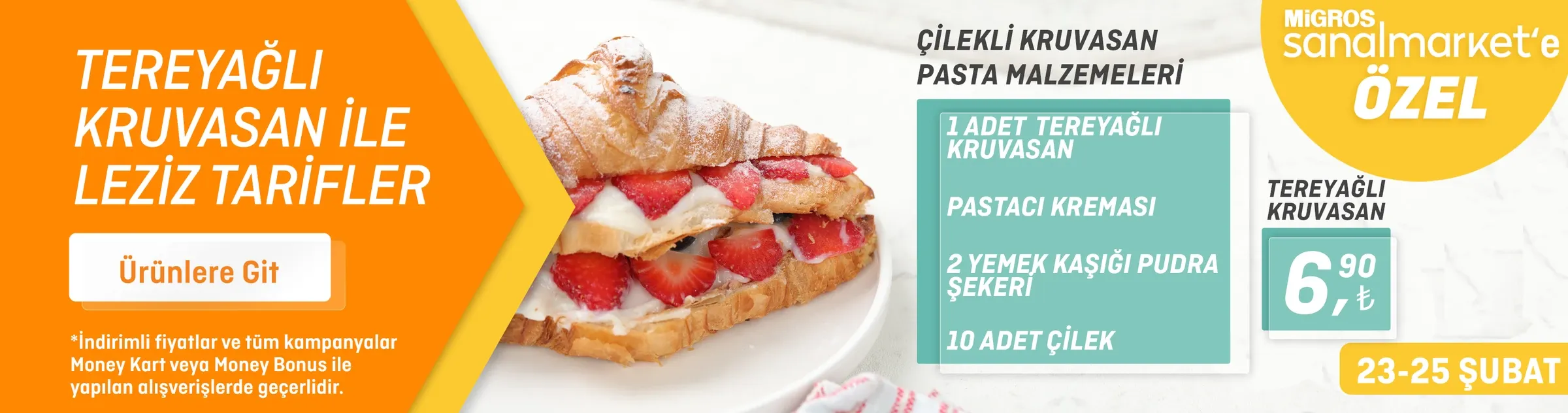 Migros Sanal Market: Web banner’ı
