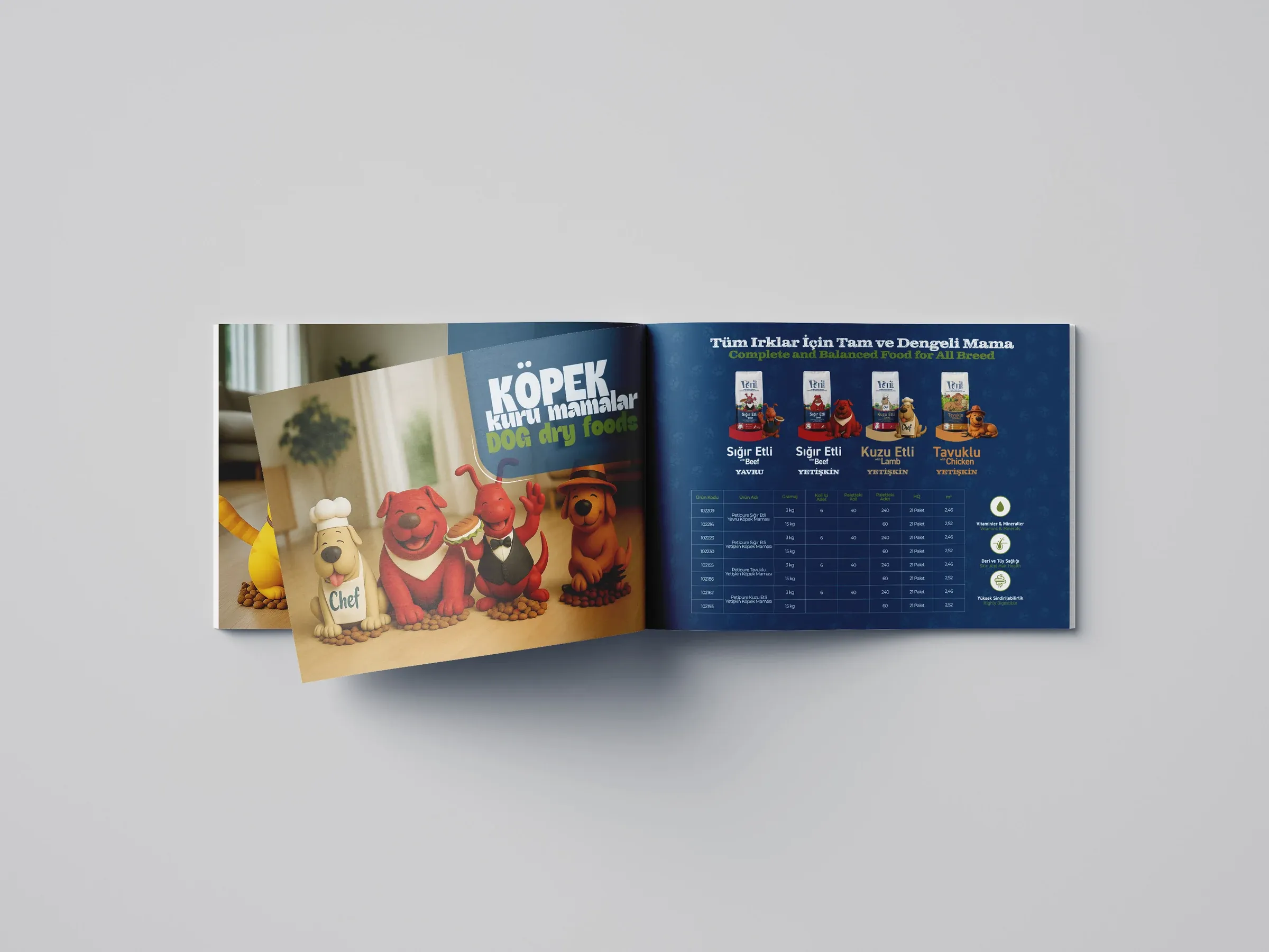Petipure product catalogue interior mockup one