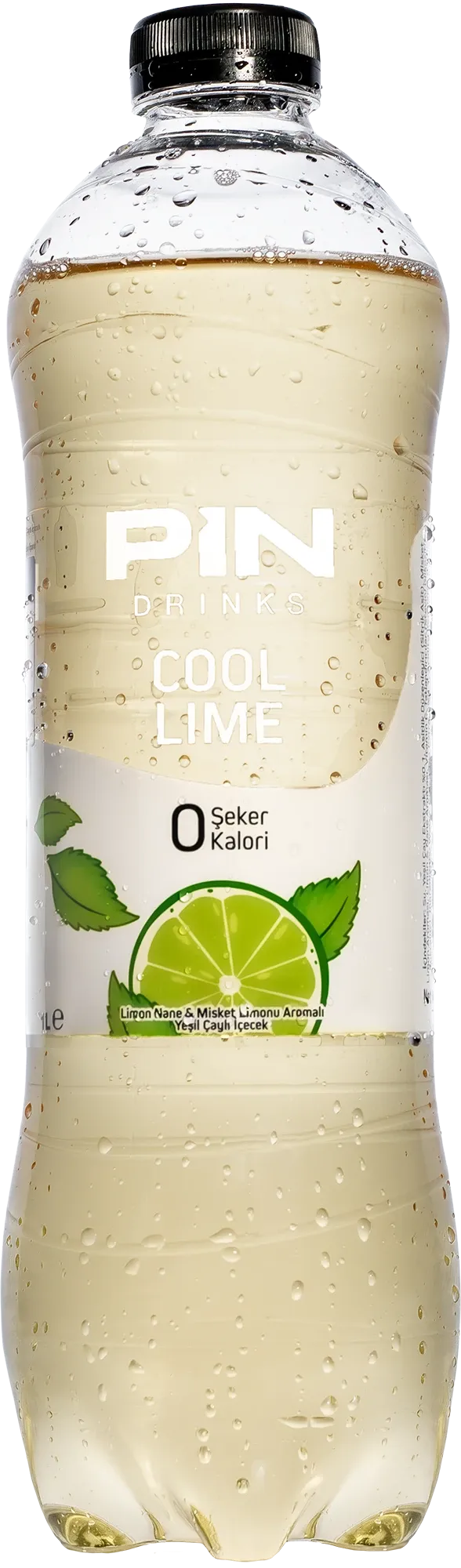 Pin Drinks Cool Lime 1 L PET packaging